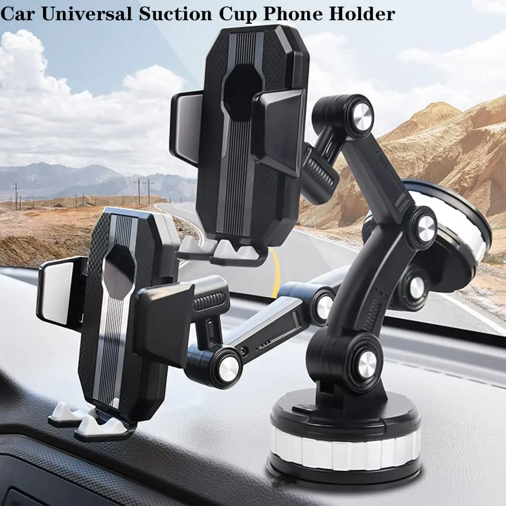 super sucker car phone holder car mobile phone holder stand no magnetic gps support mount universal dashboard windshield bracket free global shipping