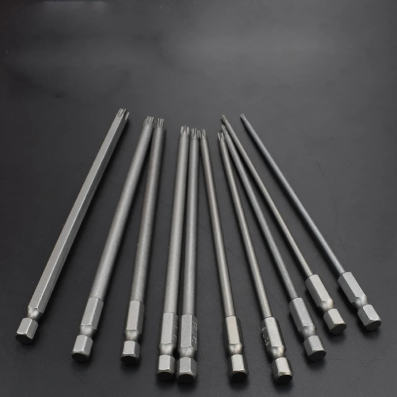 Магнитная Звезда Torx для отвертки T8 T9 T20 T25 T27 T30 T40 1 шт. насадка с шестигранным