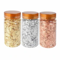 3g sequins glitters craft gold leaf flakes confetti diy nail art painting material decorating foil paper gilding party supplies