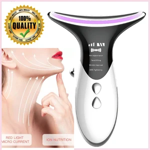 Neck Wrinkle Removal Massager red light therapy skin care face lift devices Anti Wrinkle Double Chin