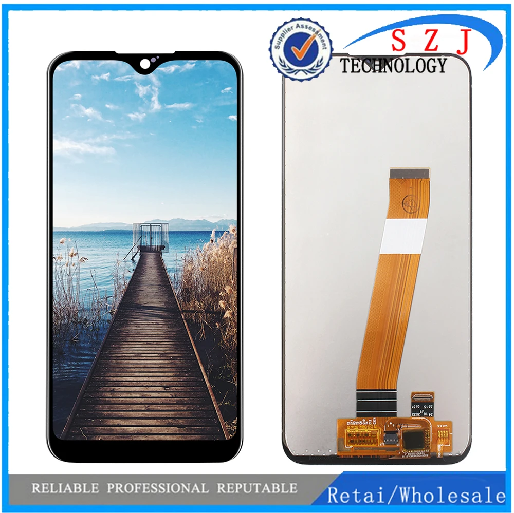 Оригинальный ЖК-дисплей AAA для SAMSUNG Galaxy A01 A015F A015G SM-A015F/DS, ЖК-дисплей, дигитайзер, сенсорная панель, экран в сборе