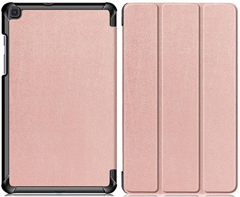 PC-RoseGold Ультратонкий чехол для Samsung Galaxy Tab A 8,0 SM-T290 SM-T295 SM-T297 8 дюймов cмарт-чехол для планшета PU кожаный чехол+ пленка+ ручка - Цвет: PC-RoseGold