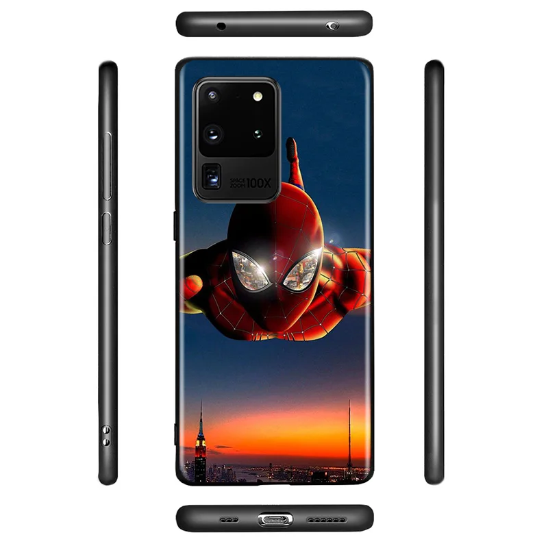 

Marvel Avengers Spider Man Super Hero For Samsung Galaxy A31 A51 A71 A91 A12 A32 A42 A52 A72 A02S A22 A01 Core Black Phone Case