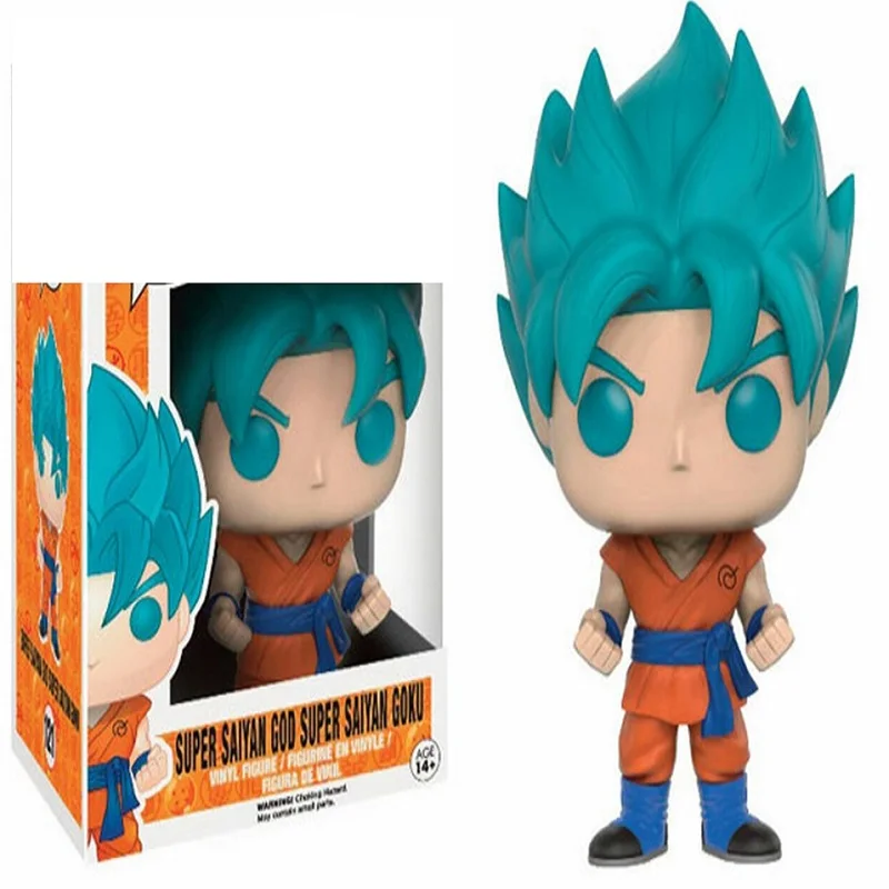 Экшн-фигурки из японского аниме Драконий жемчуг SUPER SAIYAN GOD GOKU 121 # Коллекционная