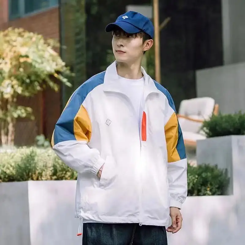 

Куртка-карго Мужская, в стиле ретро, свободная, 2021