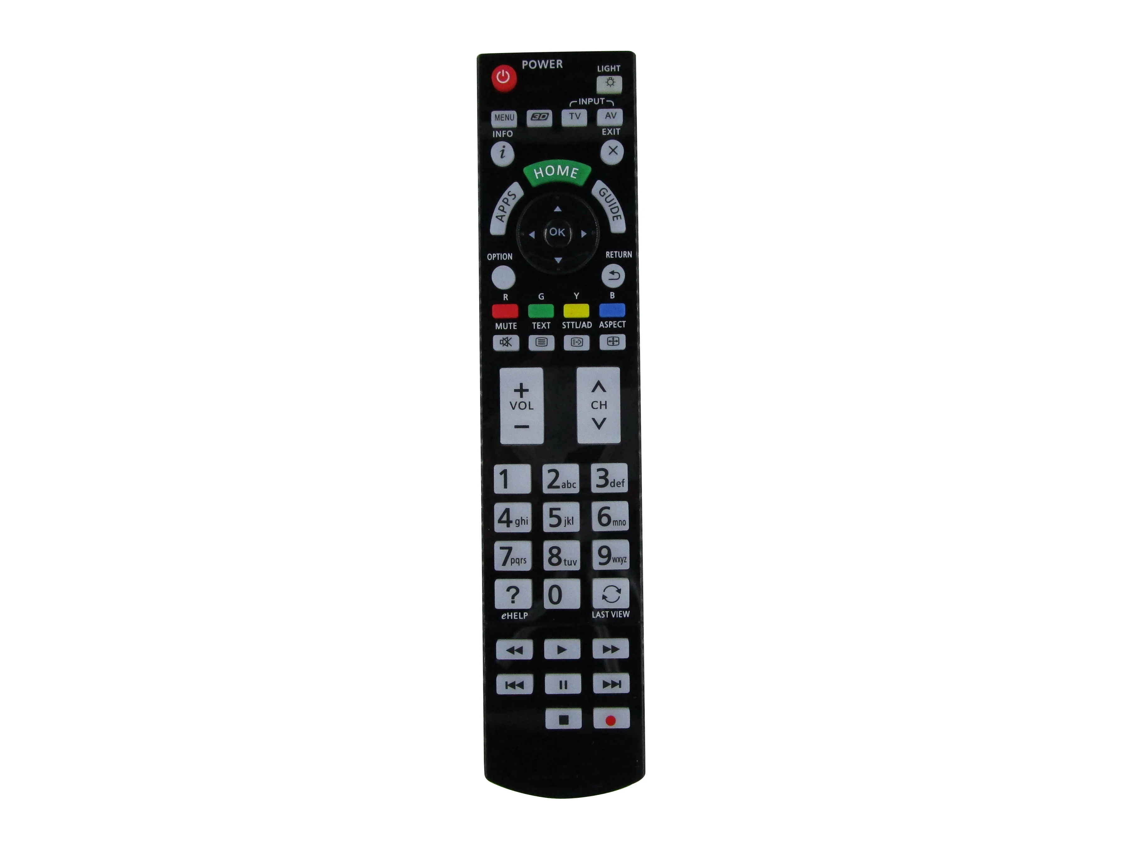 

Remote Control For Panasonic TX-65AX800E TH-55AS5700A TH-65AX900Z TH-85X940Z TX-P50GT60E TC-65AX800U TX-LR42FT60 Viera LCD LED T