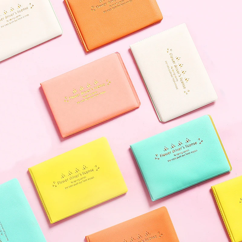 

Vintage Russian Auto Driver License Bag comfortable PU Leather on Cover for Car Driving Documents Card Credit Holder