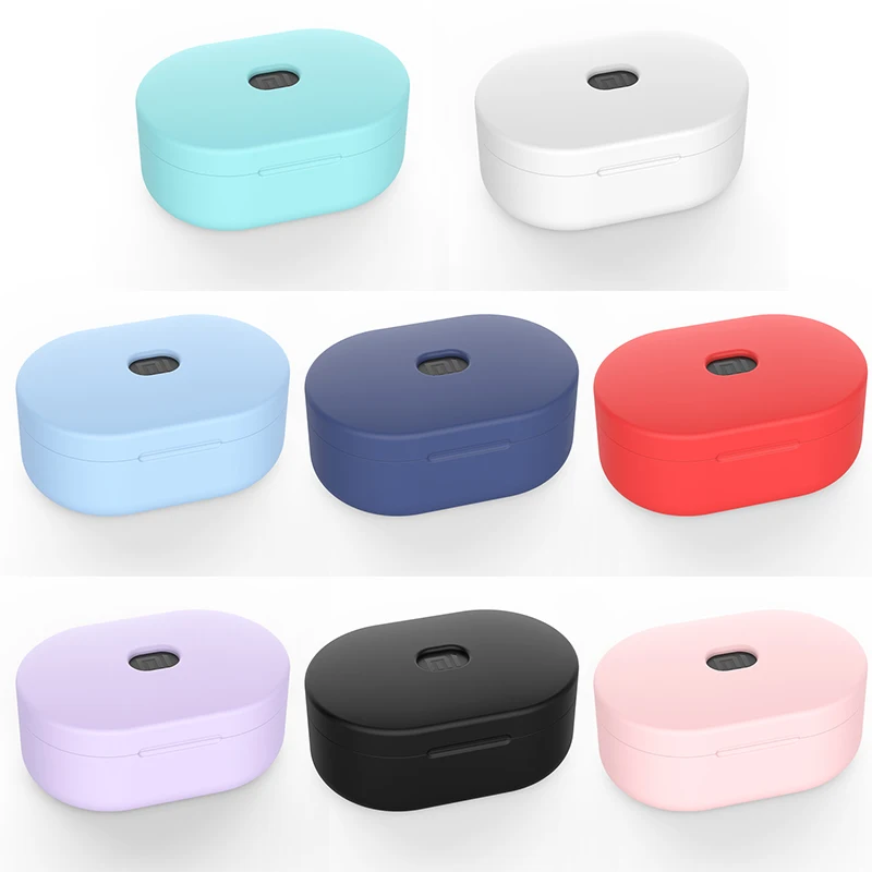 Силиконовый защитный чехол для наушников Xiaomi Redmi Airdots TWS беспроводная Bluetooth