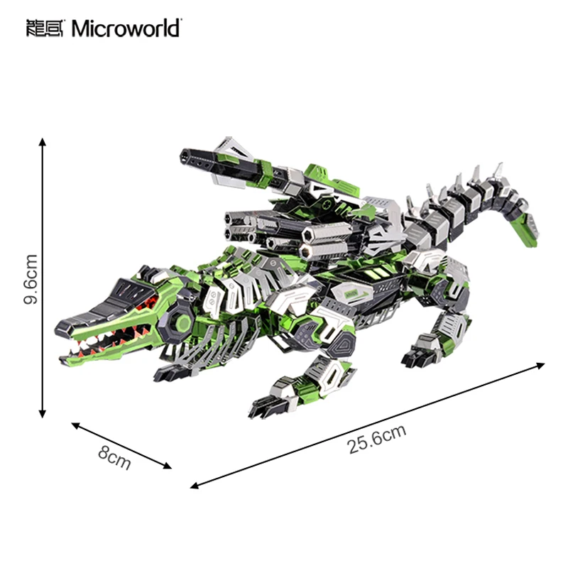 2020 new Microworld Maesh Gavial model kits DIY laser cutting Jigsaw puzzle fighter 3D metal Puzzle Toys for adult gifts | Игрушки и