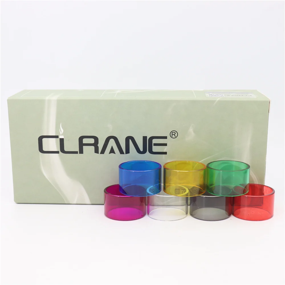7PCS/pack Clrane Replacement Glass Tube for Kylin M RTA Tank Adjustable 3ML(ships one of each color ) Cigarette accessories | Дом и сад