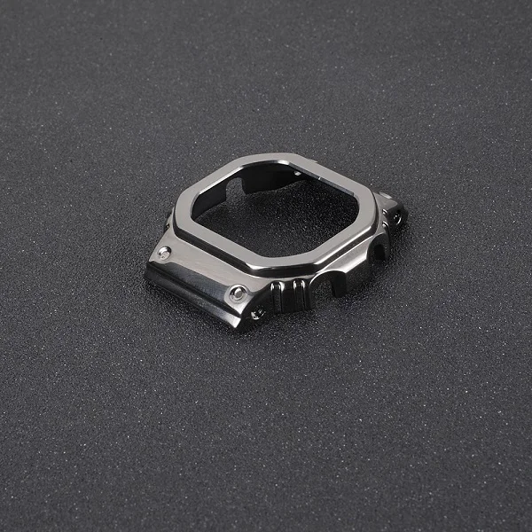 Cool Black Case DW5600/5610 Прохладный/классический черный набор часов модификация ремешок для часов ободок 316L нержавеющая сталь - Цвет ремешка: Cool Black Case