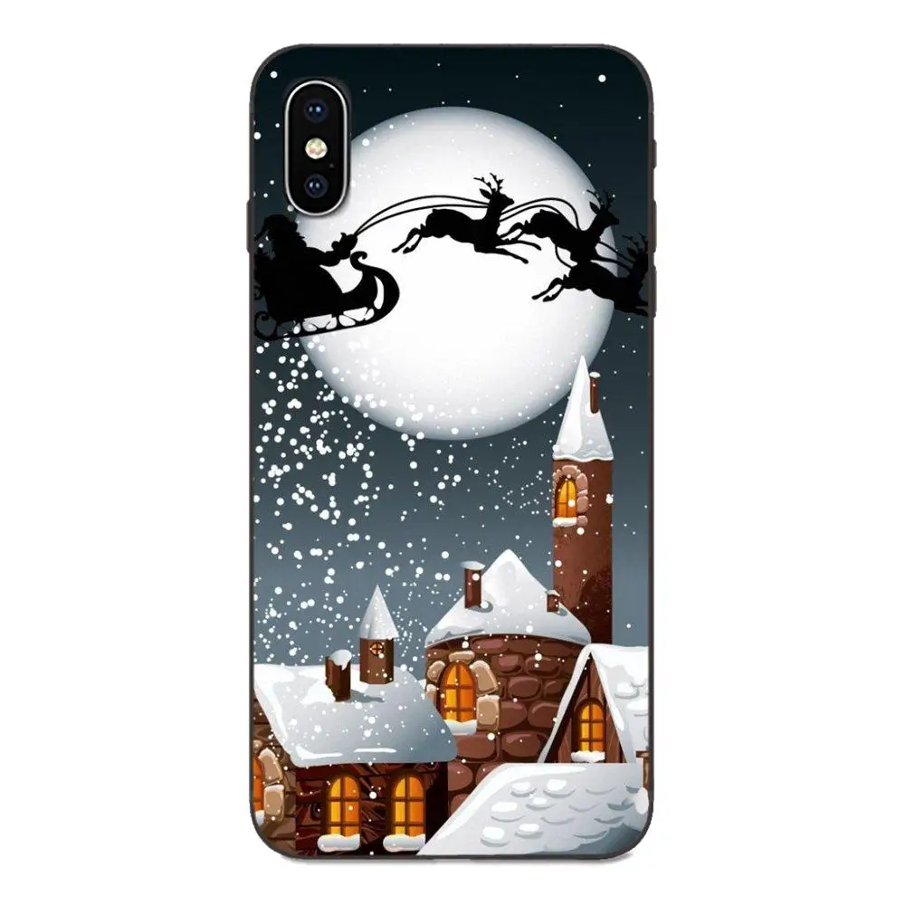 С Новым Годом Счастливого Рождества Снежная елка для Huawei nova 2 2S 3i 4 4e 5i Y3 Y5 II Y6 Y7 Y9 Lite