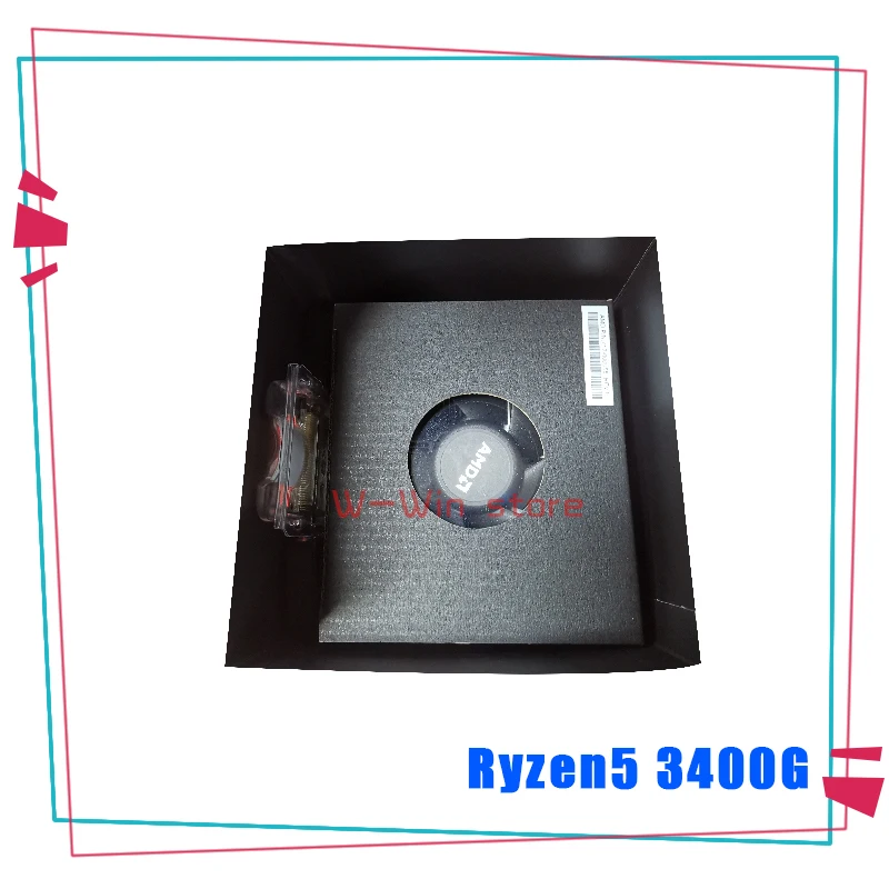 Процессор AMD Ryzen 5 3400G R5 3400G 3,7 GHz четырехъядерный Восьмиядерный процессор 65W процессор YD3400C5M4MFH разъем AM4 с охлаждающим вентилятором