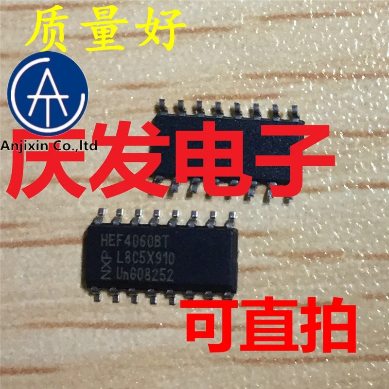 

10 шт., 100% оригинальная новинка, 100% качество, в наличии, HEF4060BT SOP16