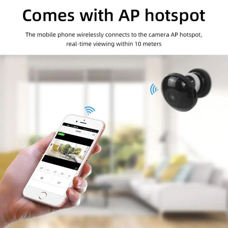 

Newest Wifi IP Camera Mini Security Monitoring Outdoor Sport DV Remote WiFi Network Camera Remote Control Motion Detection Alarm