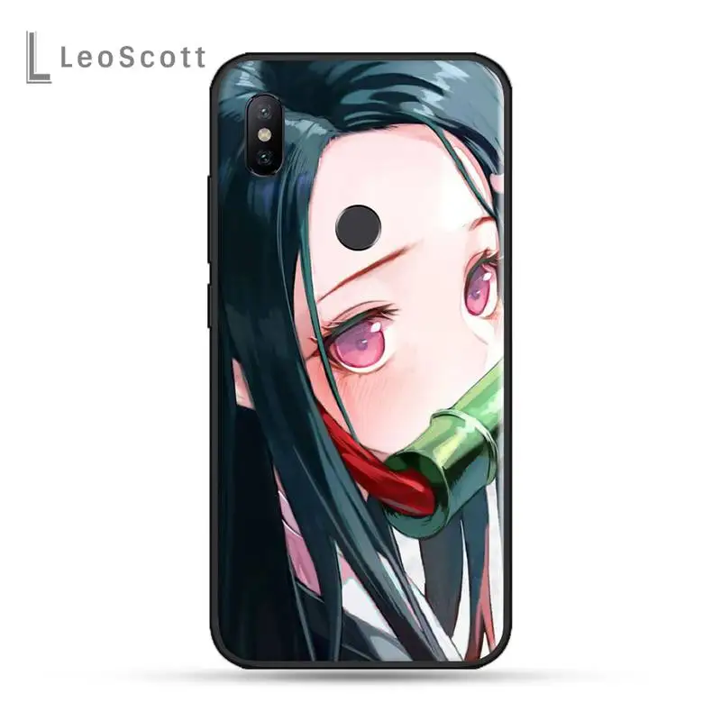 

Kamado Nezuko Kimetsu no Yaiba Demon Phone Cases For xiaomi Redmi 5 5A plus 7A 8 note 2 3 4 5 5A 6 7 GO K20 A2