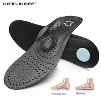 leather orthotic insoles halffull pad orthopedic flat feet heel pain arch support for man woman shoe insoles sole insert