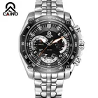 Часы мужские кварцевые с хронографом, нержавеющая сталь