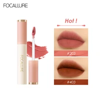focallure 24 colors velvet matte lip gloss lasting matte lipstick for lips waterproof lip tint cosmetics female makeup