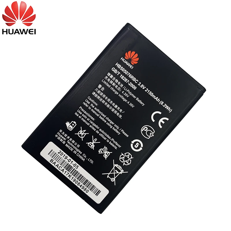 100% оригинальная Хуа Вэй аккумулятор телефона HB505076RBC для Huawei Y3 ii Y3II U22 G606 G610 G610S G700