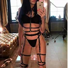 CKMORLS пикантные нагрудный ремень для тела Для женщин кожа нагрудный ремень Готическая подвязка ремень Регулируемый средства ухода за кожей БДСМ эротическое женское БДСМ белье повязки нижнее белье женское чулки сексуа