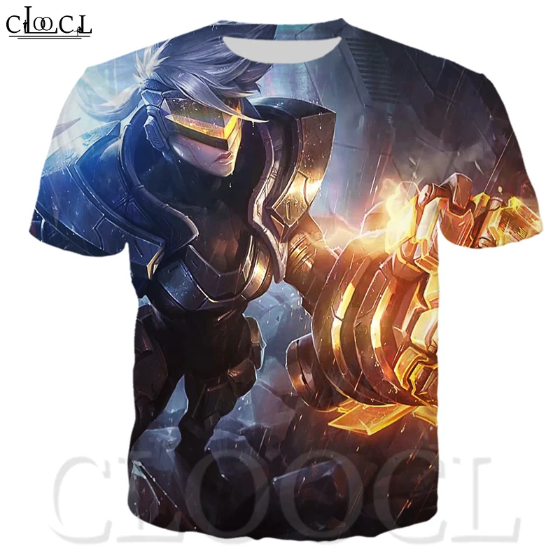

Popular T Shirt 3d Print Men/Women Game Heroes T-shirt Casual Short Sleeve Harajuku Summer Streetwear Tops