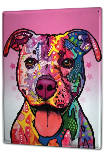 

Tin Sign Ravtive Vet Practice Pitbull Coffee Bar Decoration Home Decor