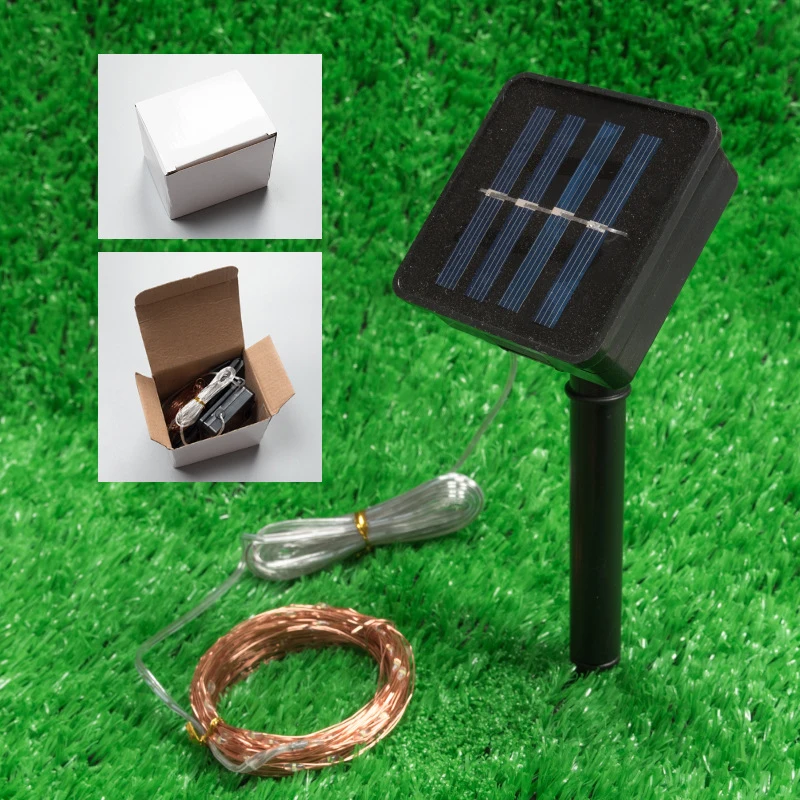 

Outdoor Solar String Lights 12m 100LED/ 22M 200 LED Solar Lamp Fairy 2/8 Mode Holiday Christmas Party Garlands Garden Waterproof