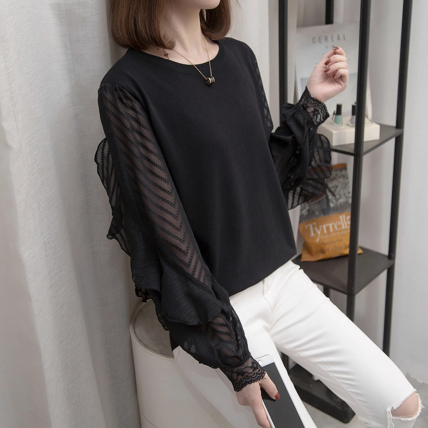 Зимняя одежда вязаные женские свитера пуловеры Осенний базовый женский джемпер