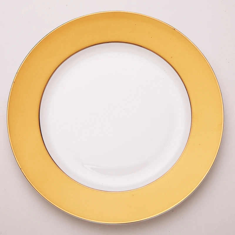 Тарелки с кофейной чашкой набор блюдец из костяного фарфора посуды сервисные