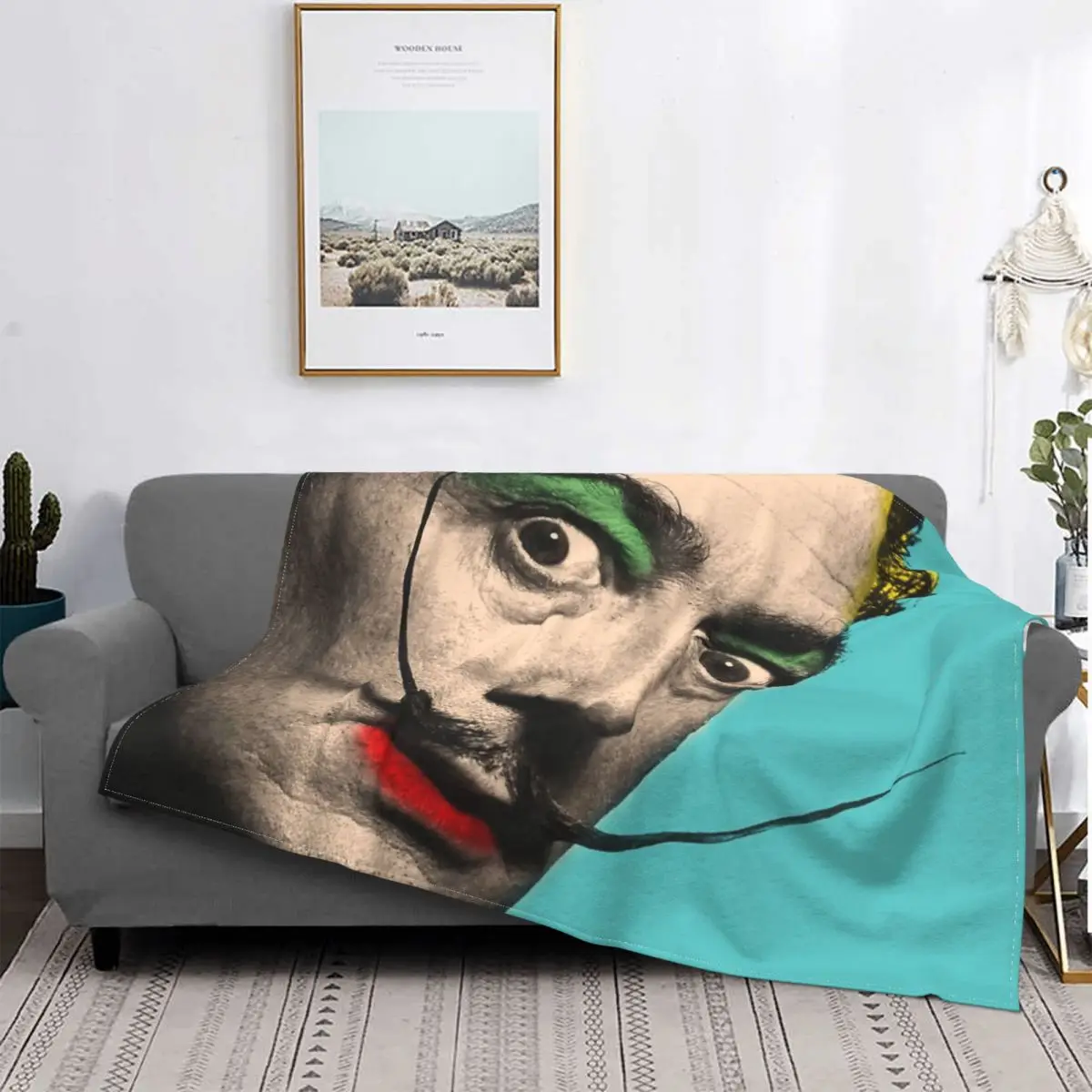 

Salvajin-manta térmica para cama de bebé, manta de Anime a cuadros, 2 unidades