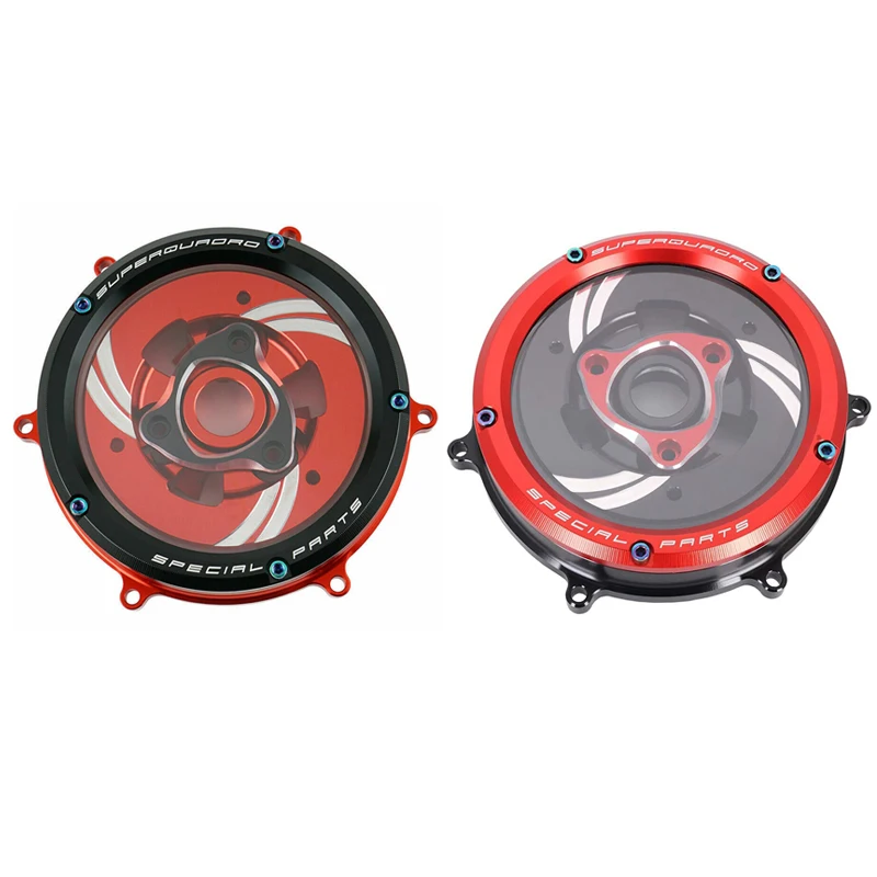 Прозрачная крышка сцепления защитная для поездок на мотоцикле Ducati Panigale 1199 1299 959 R S