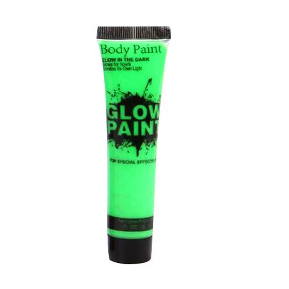

25ml Luminous Pigment Face & Body Paint DIY For Party Club Fluorescent Super Bright Handicraft toy