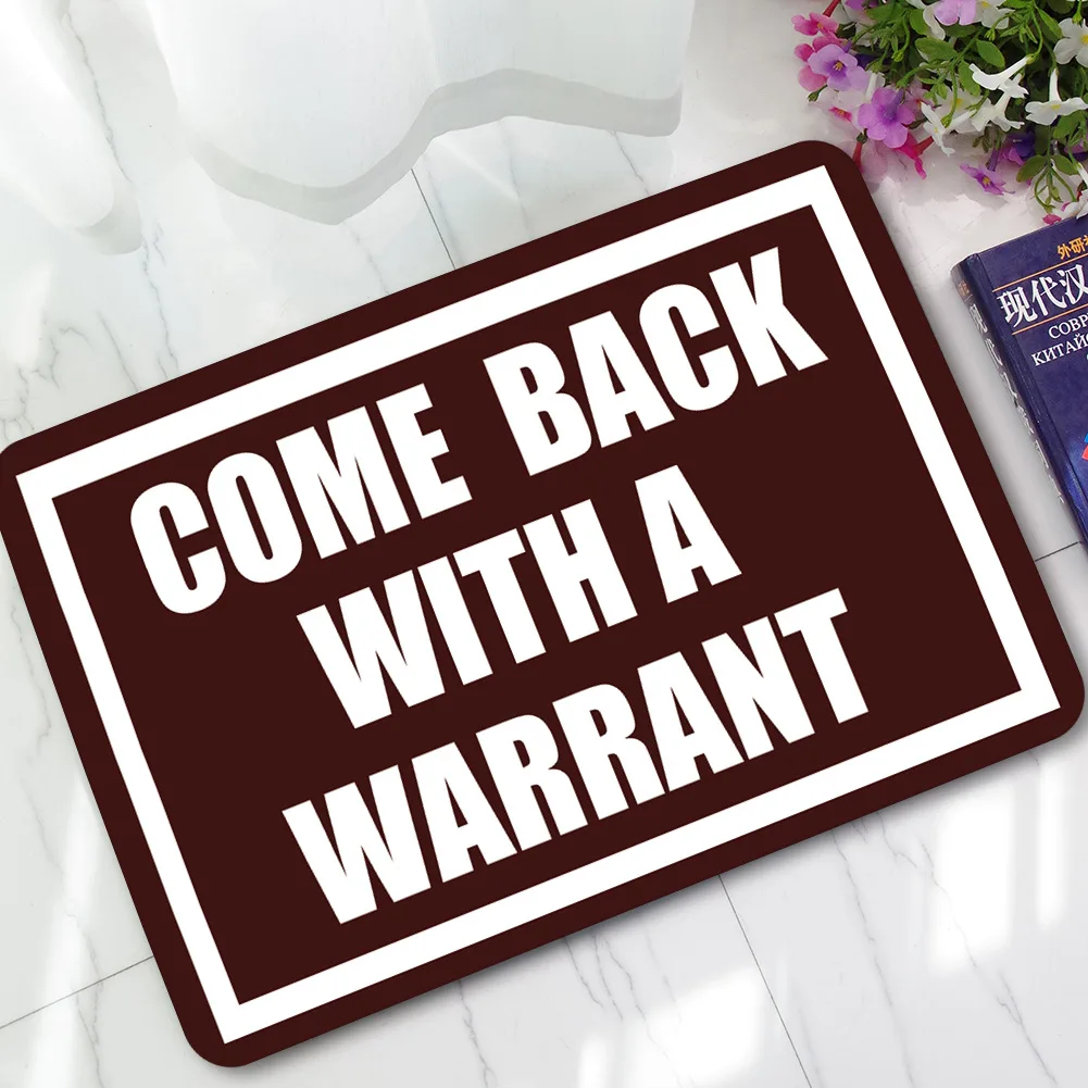 Забавные двери Добро пожаловать вход коврик Кухня Ковер Коврик для ванны коврики