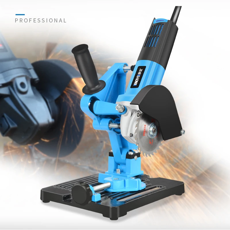 Подставка для угловой шлифовальной машины MOYI подставка 100 125 фрез с чугунным