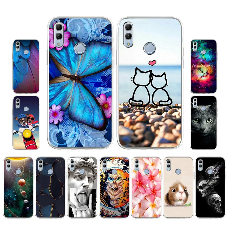 

Silicone Phone Cases For Huawei Honor 10 Lite Covers Soft TPU Capa Bumper Phone Covers Honor 10 Lite Coque Ultra Thin