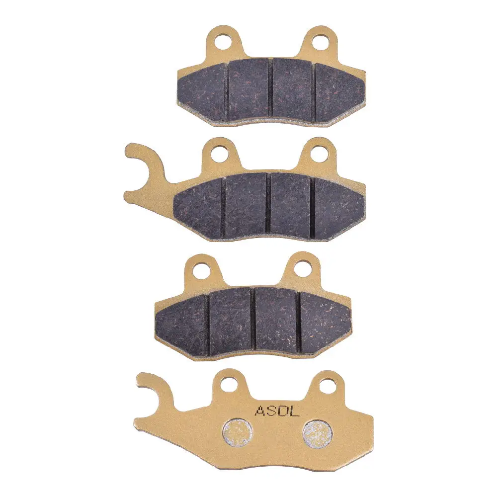 

650cc Motorcycle Ceramic Front Rear Brake Pads Set For KAWASAKI KLR 650 KL650 KL650E KLR650E KLR KL 650 E8F E9F 2008 2009