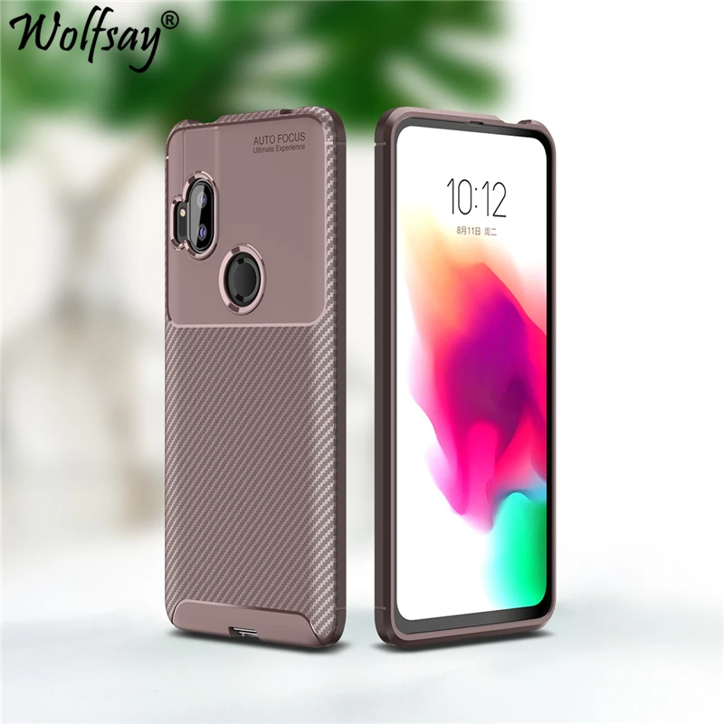 

For Motorola One Hyper Case Bumper Silicone Anti-knock Carbon Fiber Cover For Motorola One Hyper Shell For Moto One Hyper Case