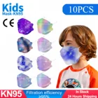 10 шт., детские маски-красители Starry-skys fpp2, 8 цветов