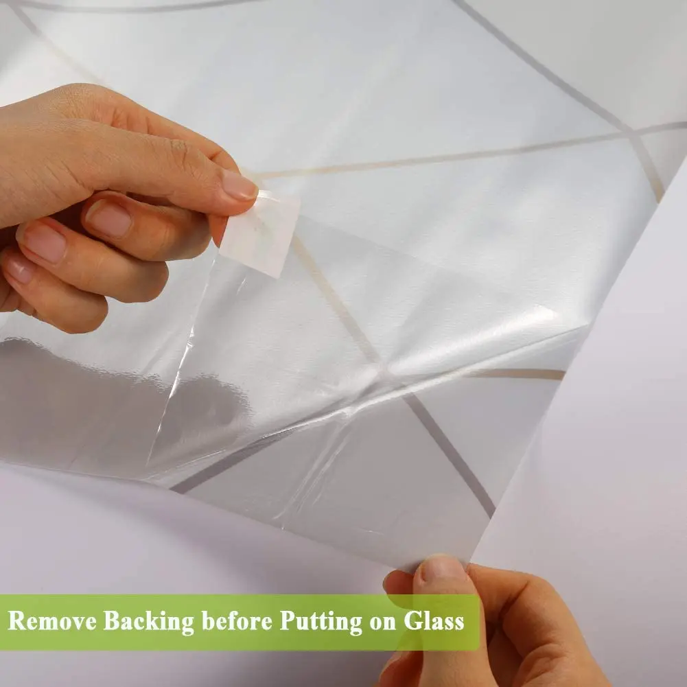 

New Style Privacy Window Film Stained Glass Vinyl Self Adhesive Film Static Cling Frosted Heat Insulation Window Sticker for Hom