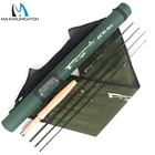 Maximumcatch удочка для ловли нахлыстом 30T SK Carbon 6 '6'6 ''7'7'6 дюймов, средней скорости, с трубкой Cordura, суперлегкая удочка для ловли нахлыстом