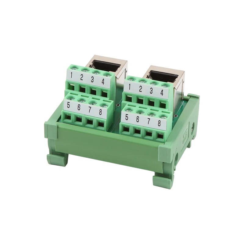 Станция передачи сетевого сигнала RJ45 разъем PLC вход и выход терминальная станция