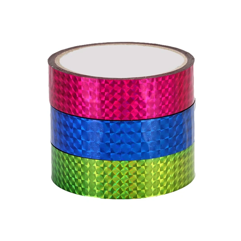 

Rhythmic Gymnastics Decoration Holographic Tapes RG Prismatic Glitter Tapes Gimnasia Ritmica Artistic Hoops Stick Outdoor