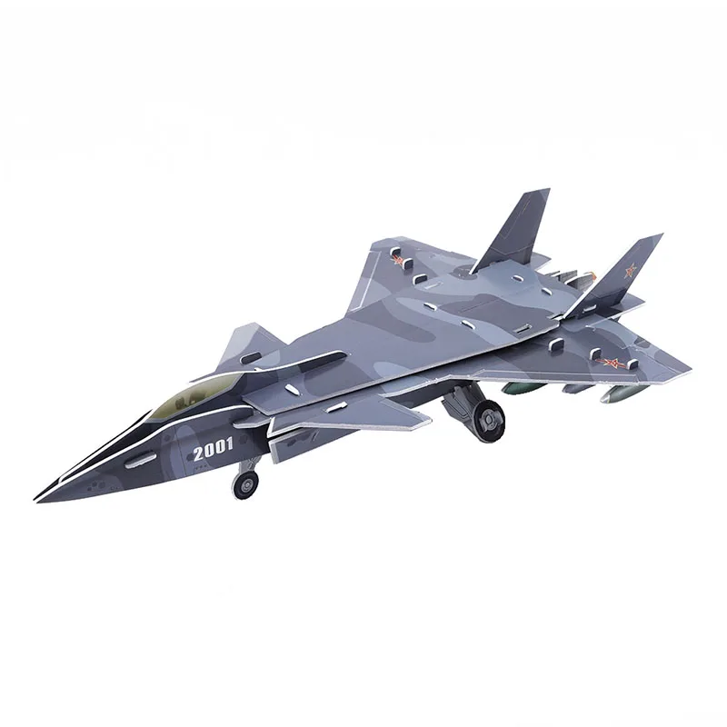 Новое поступление модель самолета 3D бумажная сделай сам Обучающие игрушки пазл