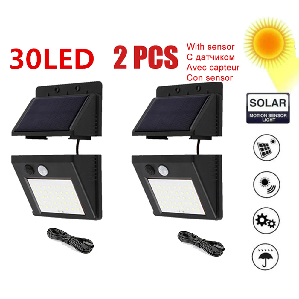 

whole sale series Solar Lamp Solar Garden Lights motion sensor Square Fairy Lights Party Balcony security Lighting remote contro