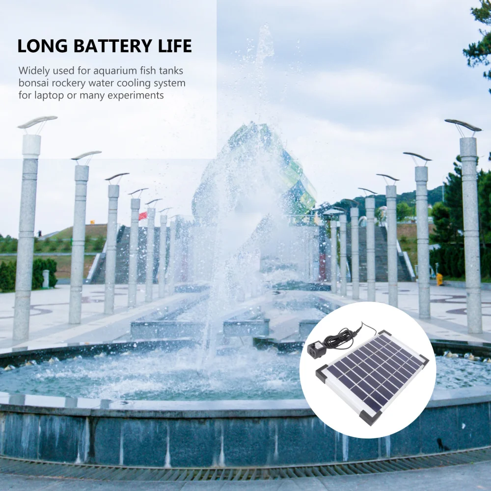 

200L/H DC 6-12V Brushless Solar DC Water Pump Circulating Pump
