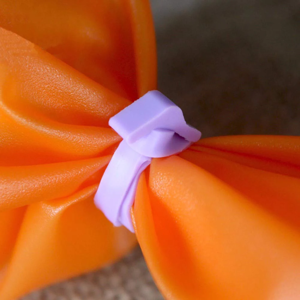 

100Pcs Pastry Bag Ties,Piping Bag Ties Reusable Baking Silicone Cake Decorating Bag Ties for Baking Cupcakes and Cookies
