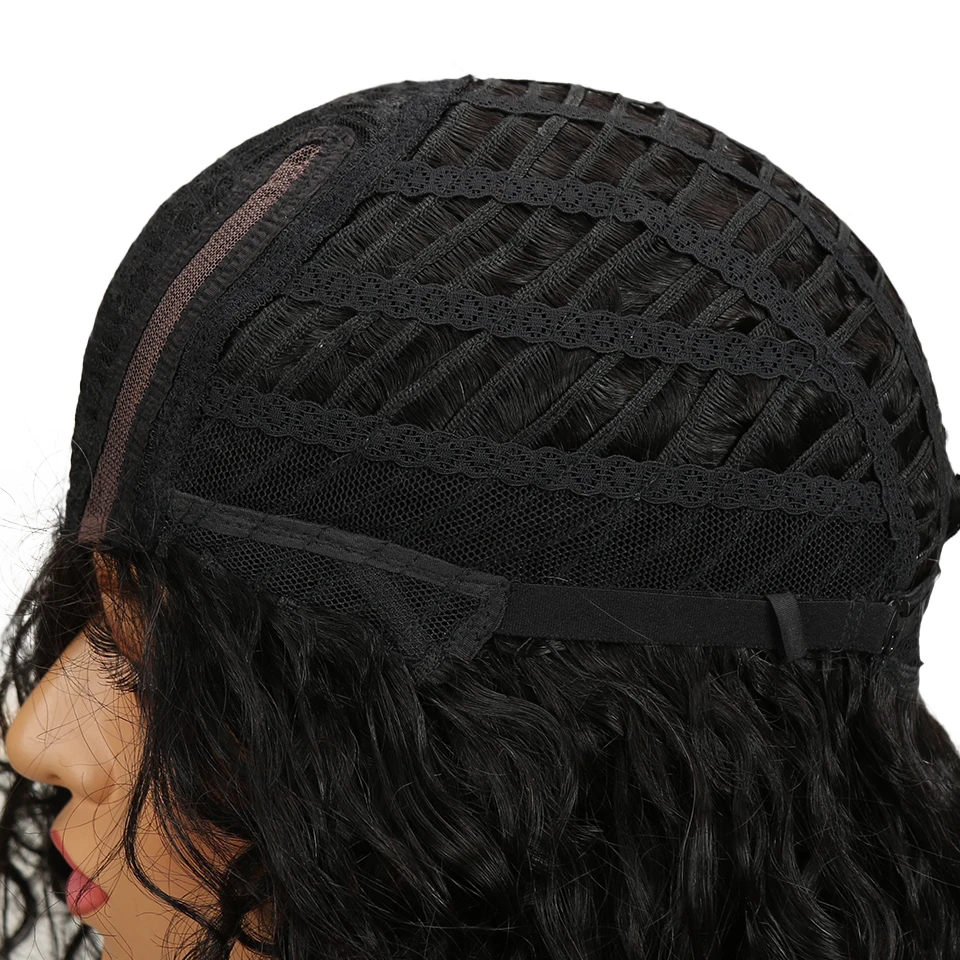 Trurme водная волна боковая часть парик шнурка 18 дюймов коричневый микс из Цвет Реми