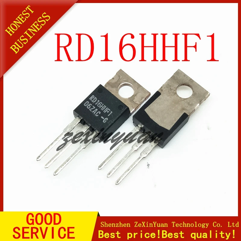 RD16HHF1 30 МГц 16 Вт новый оригинальный TO 220 eplace 2SC3133 2sc45 2SC1969 5 шт./лот|Аксессуары для