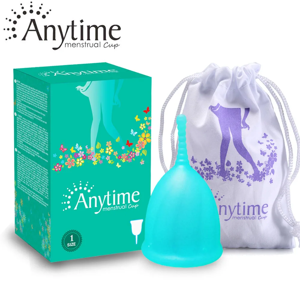 

1 Pcs Menstrual Cup Lady Period Hygiene Reusable Coletor Menstrual Medical Grade Silicone Vaginal Cups Menstrual Health Care Cup
